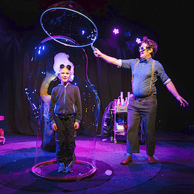 Prof. Bubbles - Alchemy - the science of turning Bubbles into Art