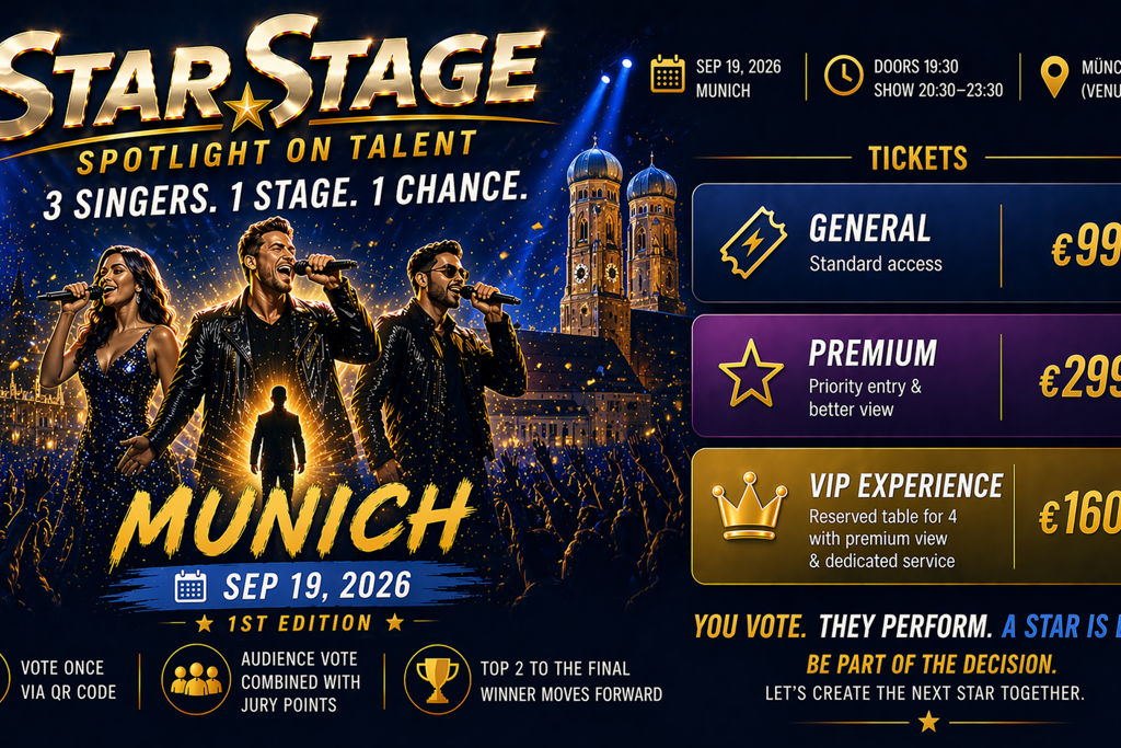 StarStage Munich Spotlight on Talent – Munich Edition