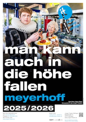Man kann auch in die Höhe fallen