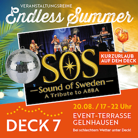Sound of Sweden - A Tribute to ABBA meets Summertime auf dem Deck 7